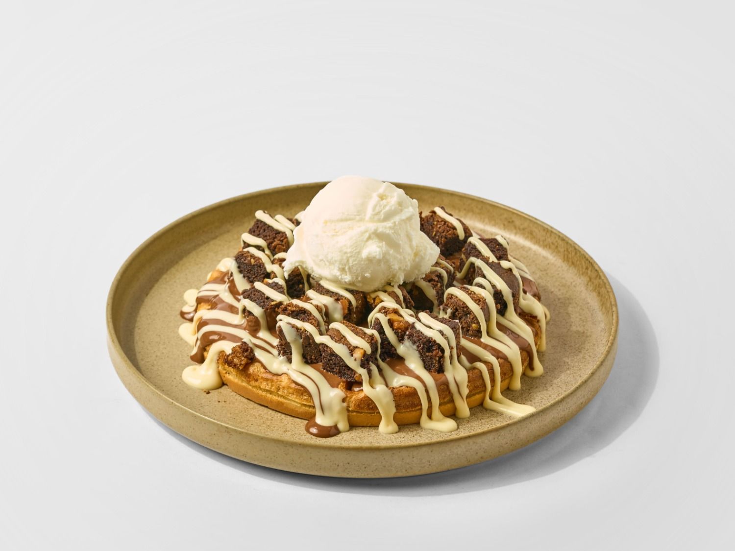 Nutella Brownies Waffle