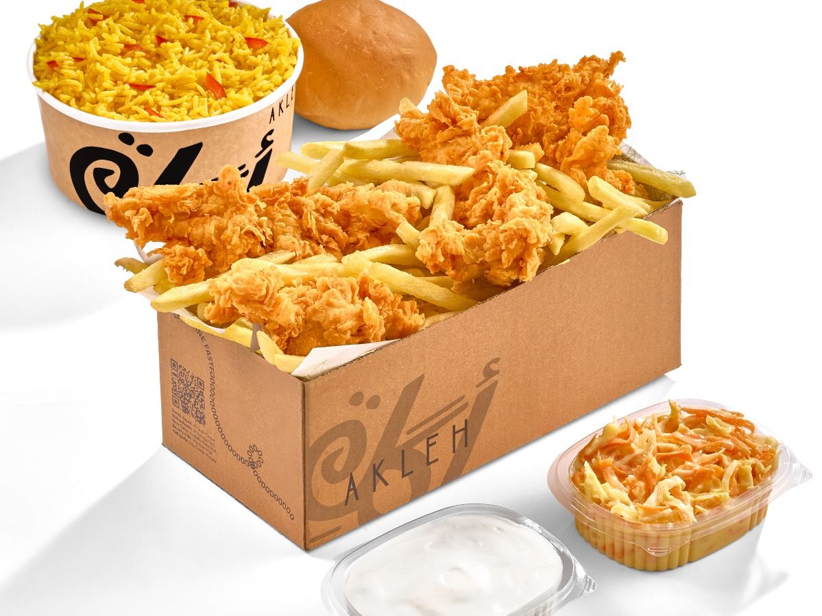 Crispy chicken meal