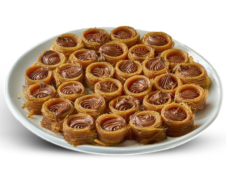 Quarter kilo Kunafa bracelets with Nutella