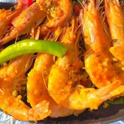 Grilled Butterfly Shrimp Meal