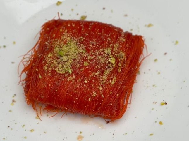 Mini Nabulsi Knafeh With Cheese