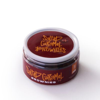 Brownies Salted Caramel Can Cake