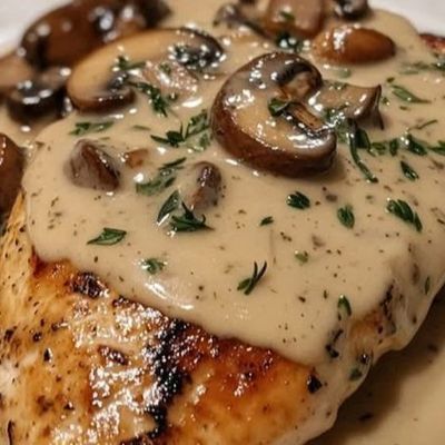 Brown Mushroom Chicken