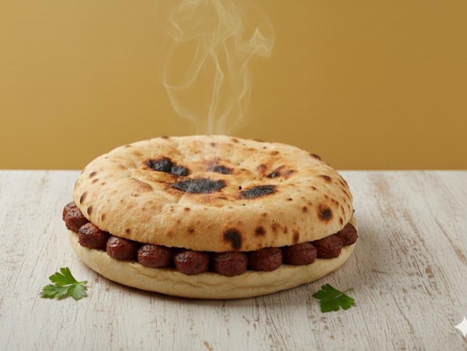 Hawawshi sausage