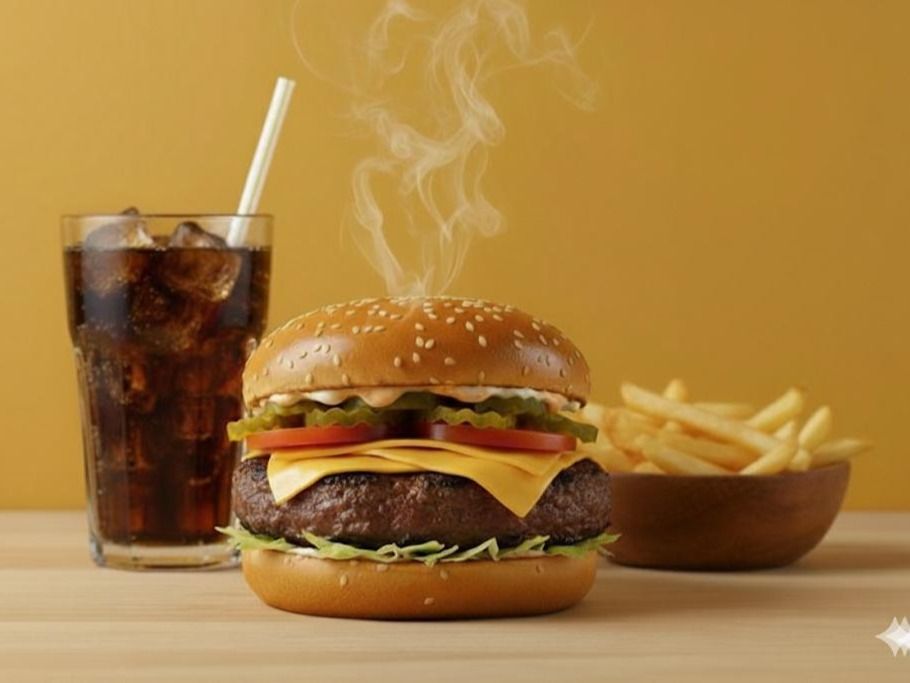 Beef Burger Combo