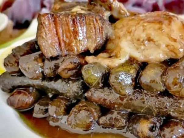 Vine Leaves Casserole With Baladi Meat