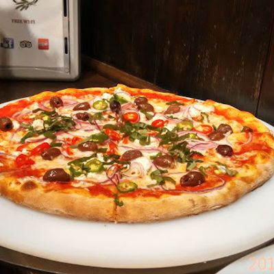 Baladi Sausage Italian Pizza