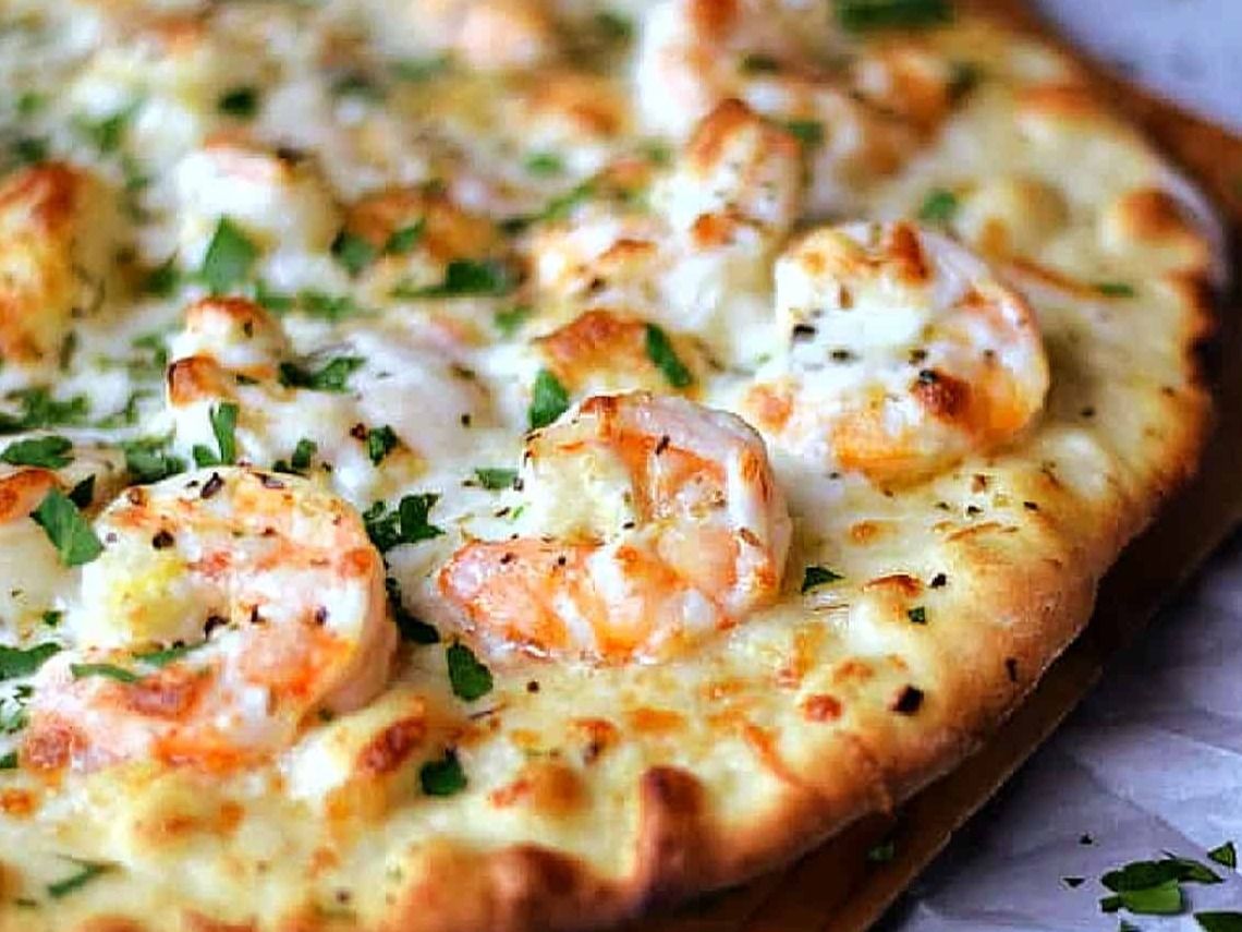 Shrimp Pizza Vegan