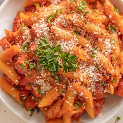 Hot Dog Pasta Vegan