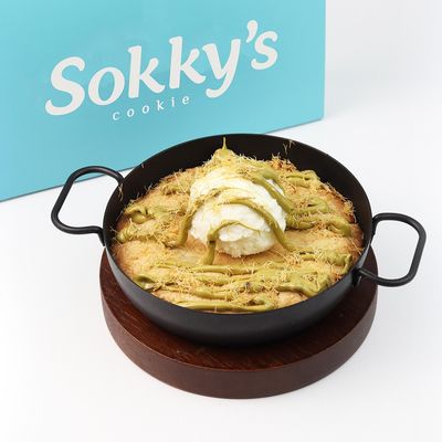 Dubai Bliss Pistachio Kunafa Cookies