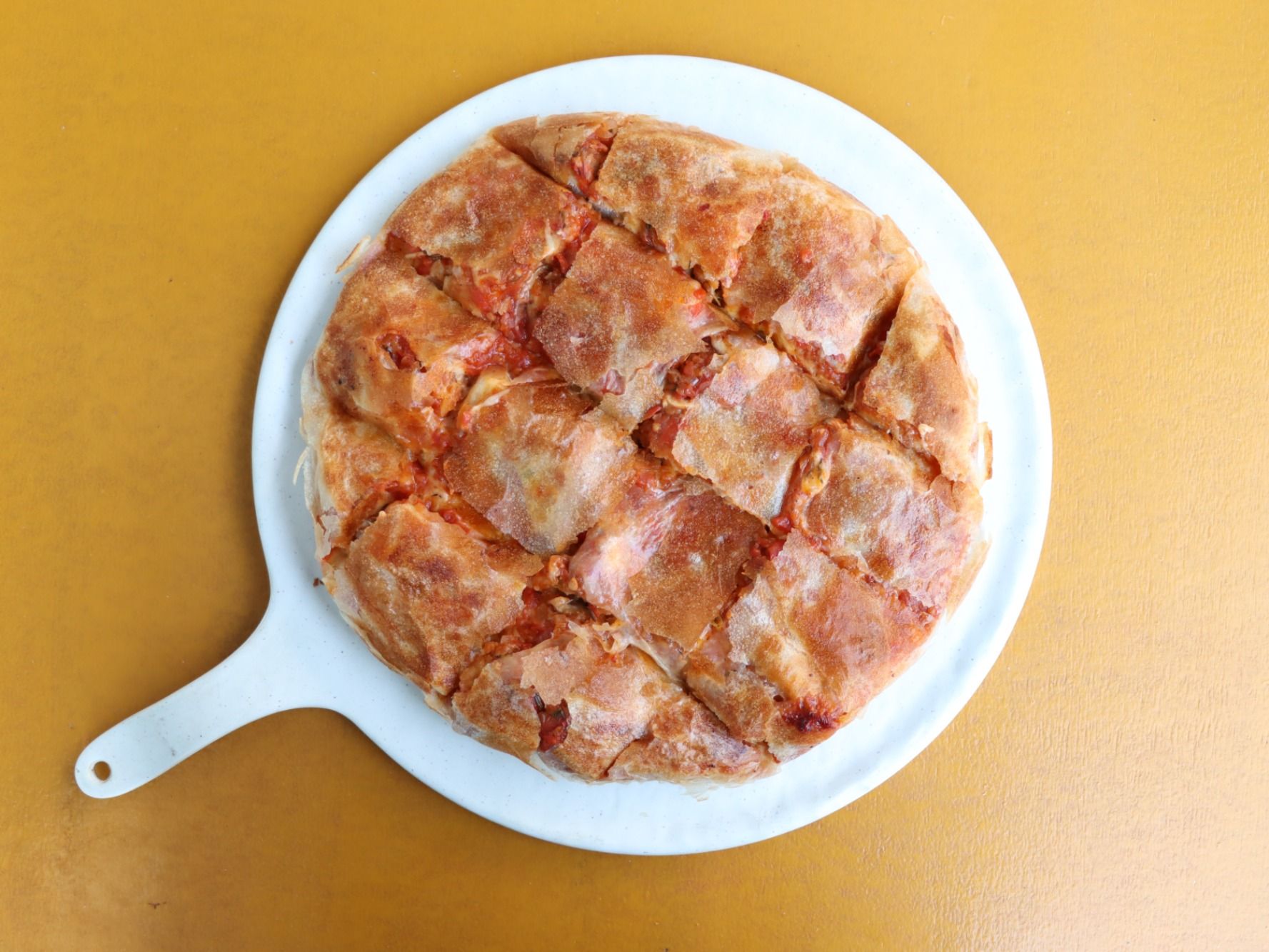 Marinara chicken feteer