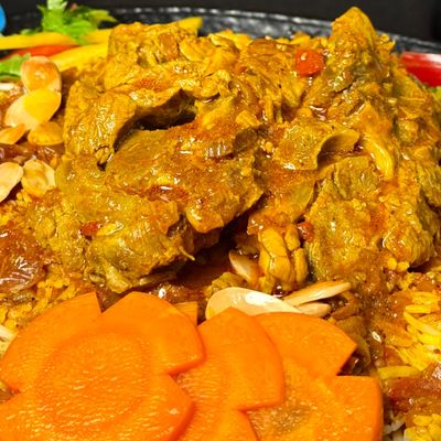 lamb meat biryani