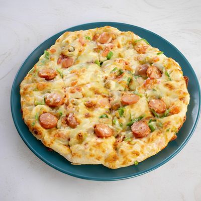 Oriental Sausage Pizza