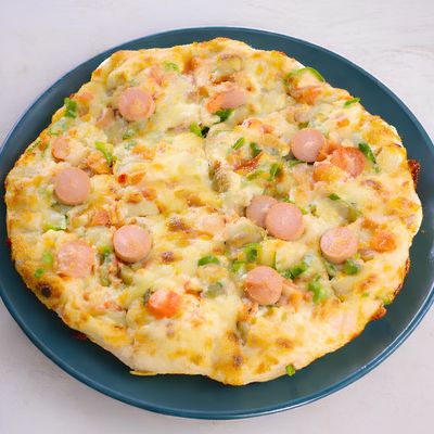 Hot Dog Oriental Pizza