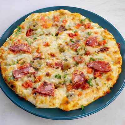 Pastrami Oriental Pizza