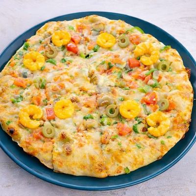 Shrimp Oriental Pizza