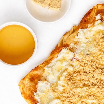 Halawa Pie with Cream