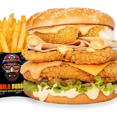 Chicken Pablo + Fries