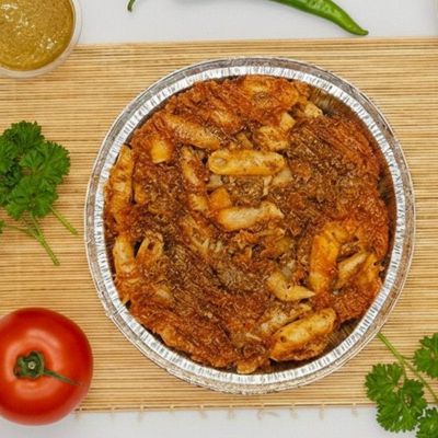 minced beef pasta casserole