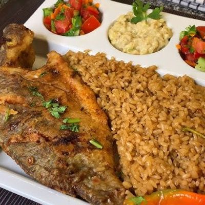 Fried Tilapia Meal