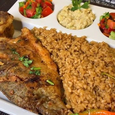 Fried Tilapia Meal