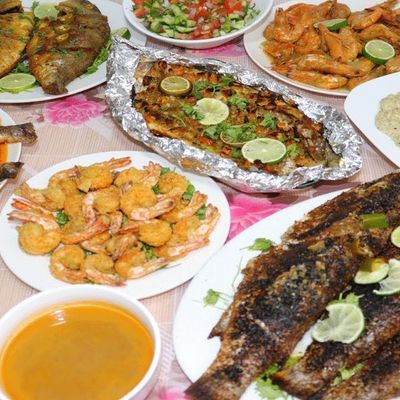 وجبة سمك مشكل طازج سوبر