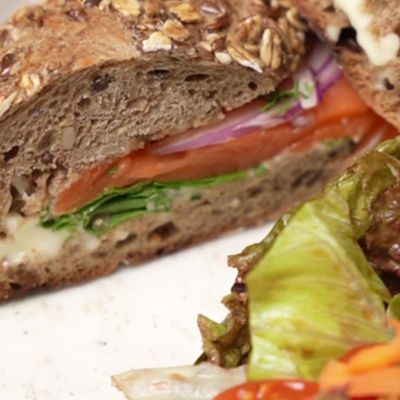 Smoked Salmon Sandwich
