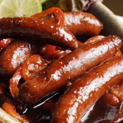 Pomegranate Molasses Sausage
