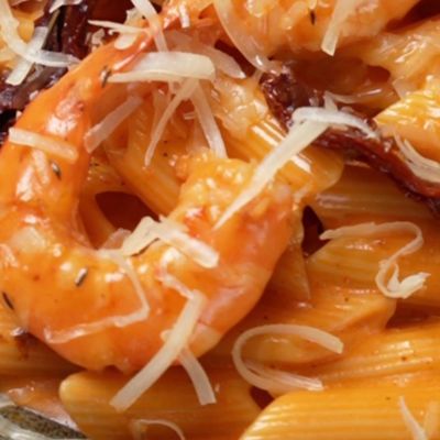 Shrimp Pink Sauce Pasta