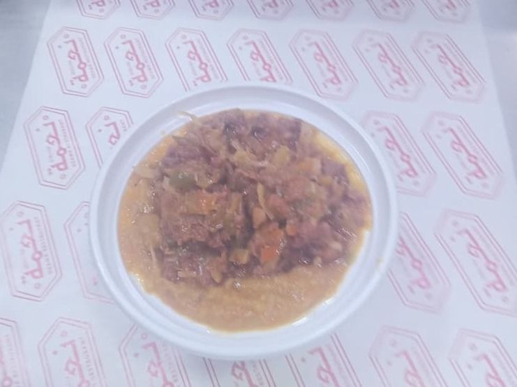 Foul with sausage