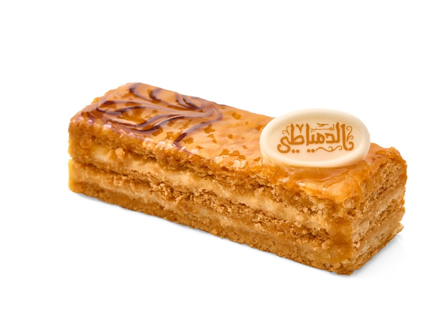 Millefeuille with jam