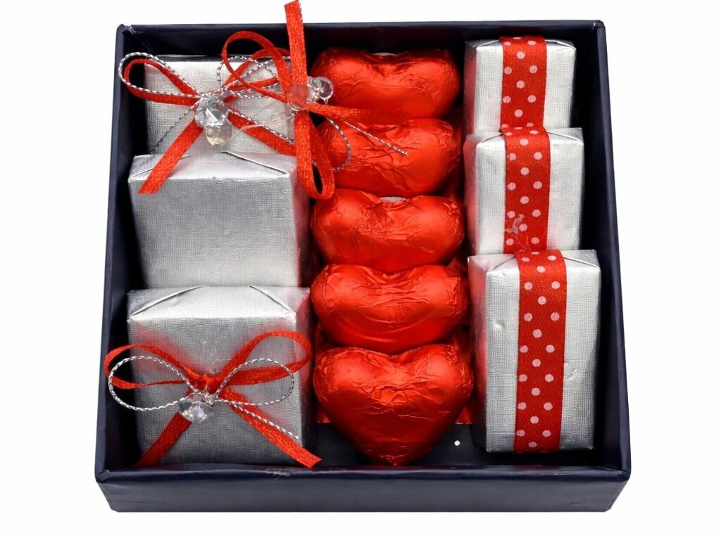 Gold Chocolate box