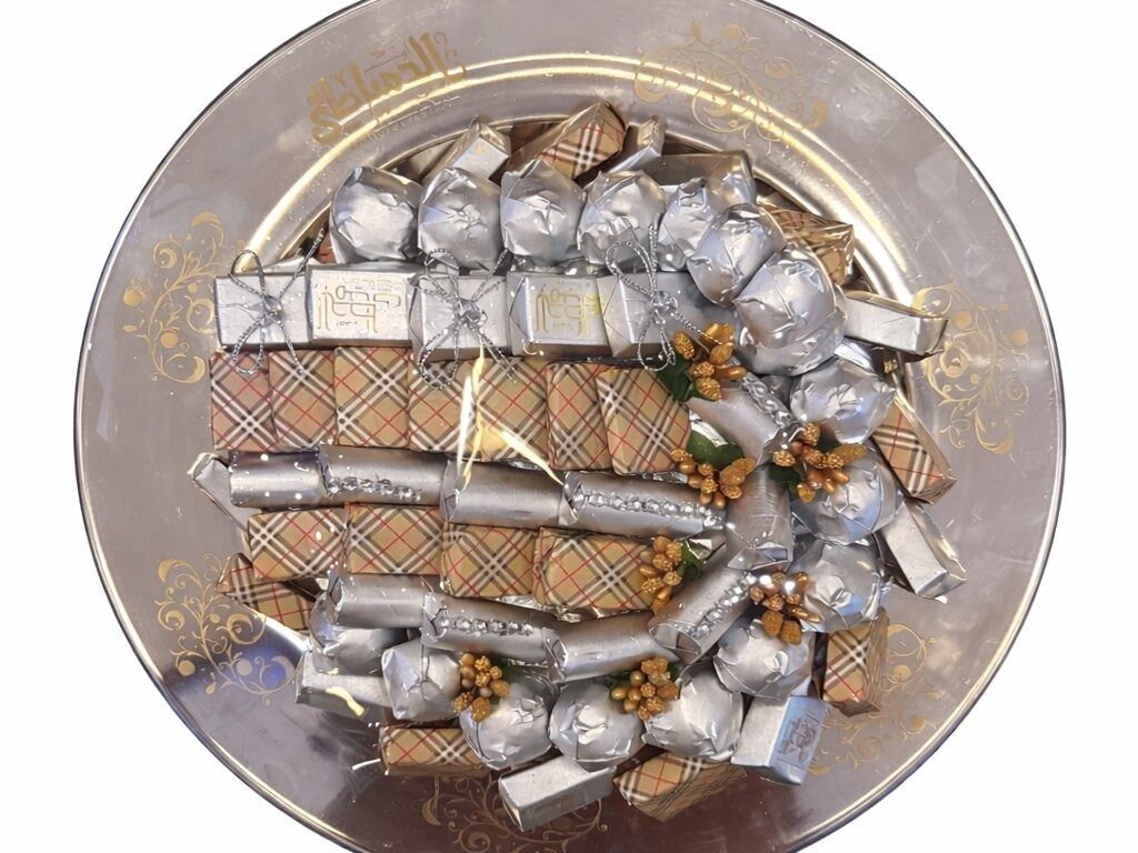 Round Chocolate Tray