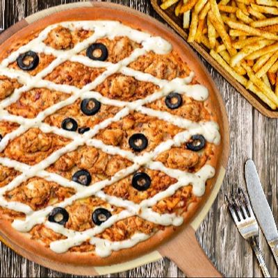 Crunchy Chicken Pizza