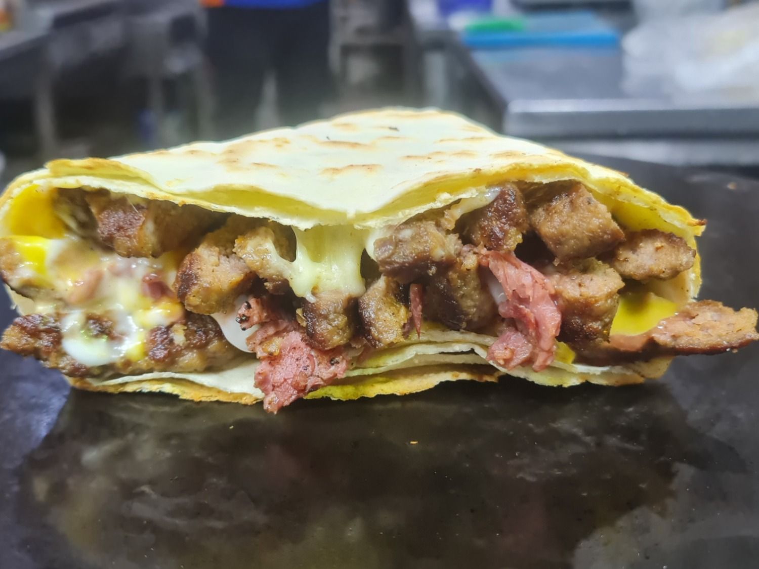Meat Mix Crepe