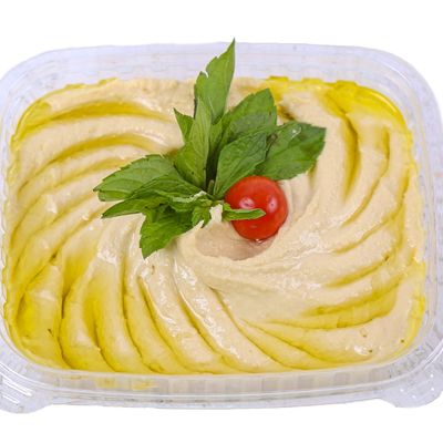 حمص بالطحينة (مسبحة)