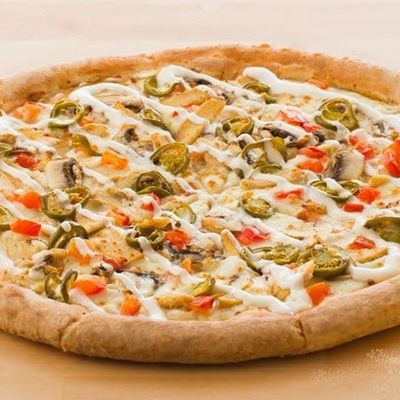 Spicy Chicken Ranch Pizza