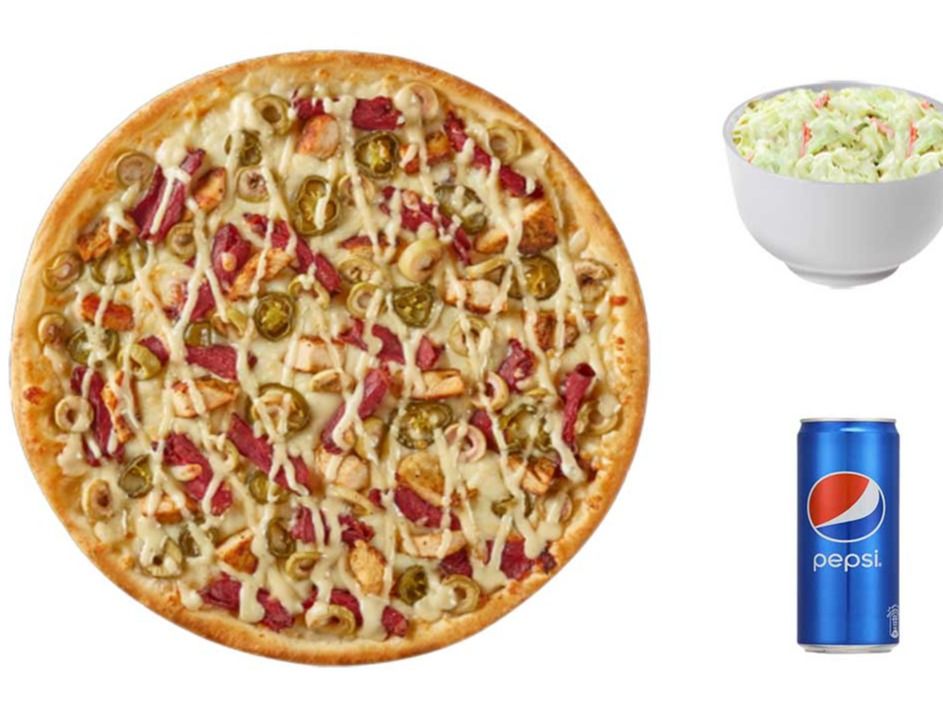 Offer 1 Pizza King orders.