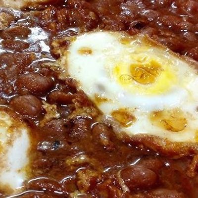 Foul With omelet Egg