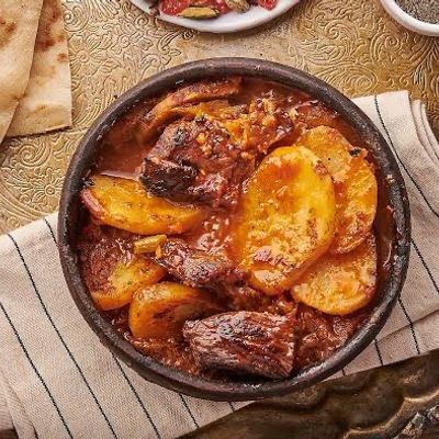 Potato Tajine with Meat