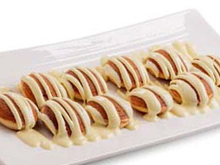 Mini Pancake With Sauce Of Your Choice