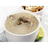 Pigeon With Grits Soup
