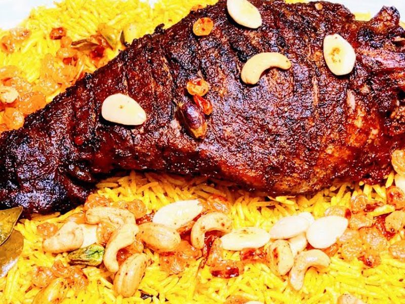 Special bee mandi meat Nafr