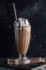 mocha mixed with Chocolate ice cream