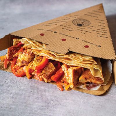 Shish tawook and Potatoes crepe