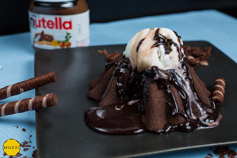 Molten Cake Nutella Chocolate
