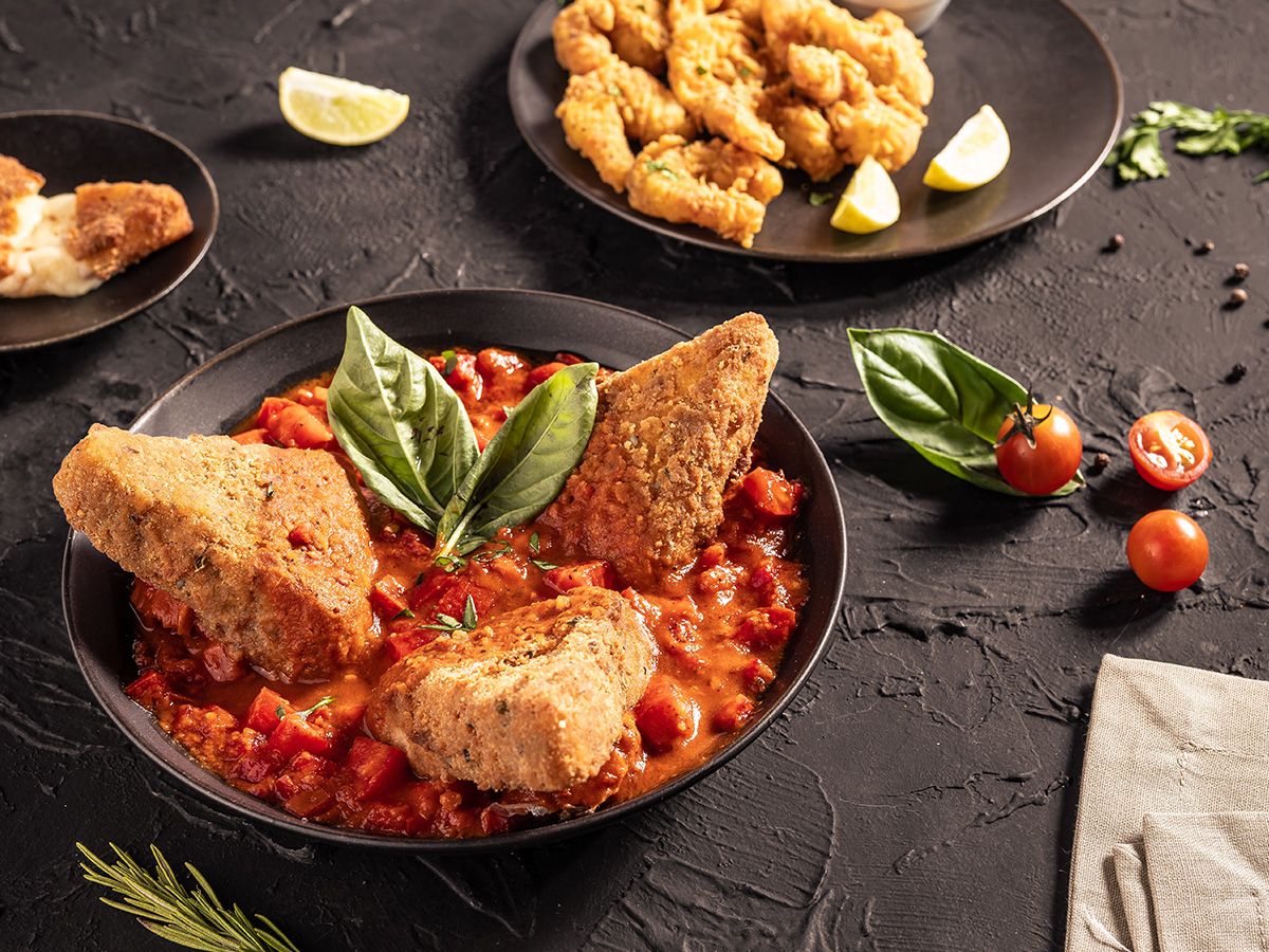 Fried Mozzarella Dip