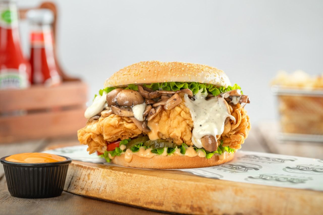 Chicken Mushroom Sandwich