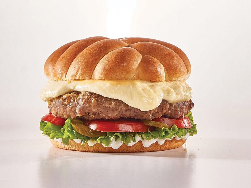 Swiss Mushroom Burger
