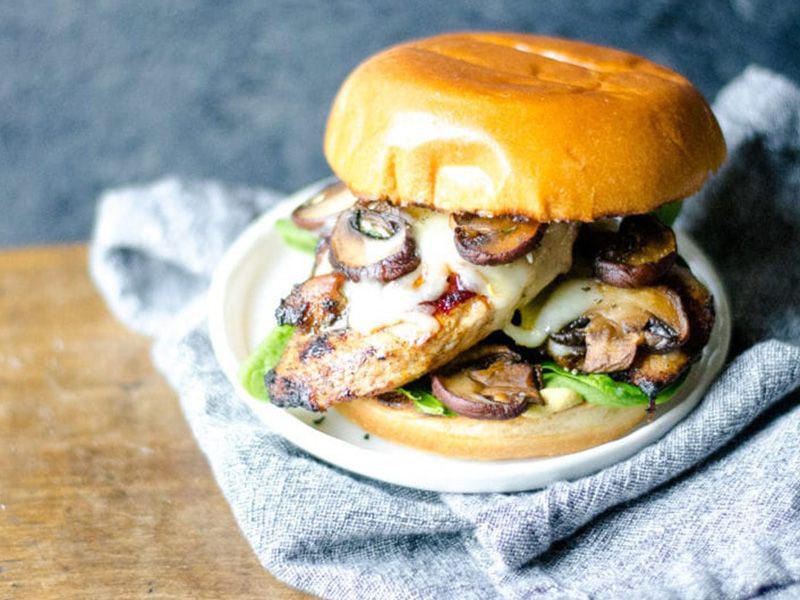 mushroom chicken